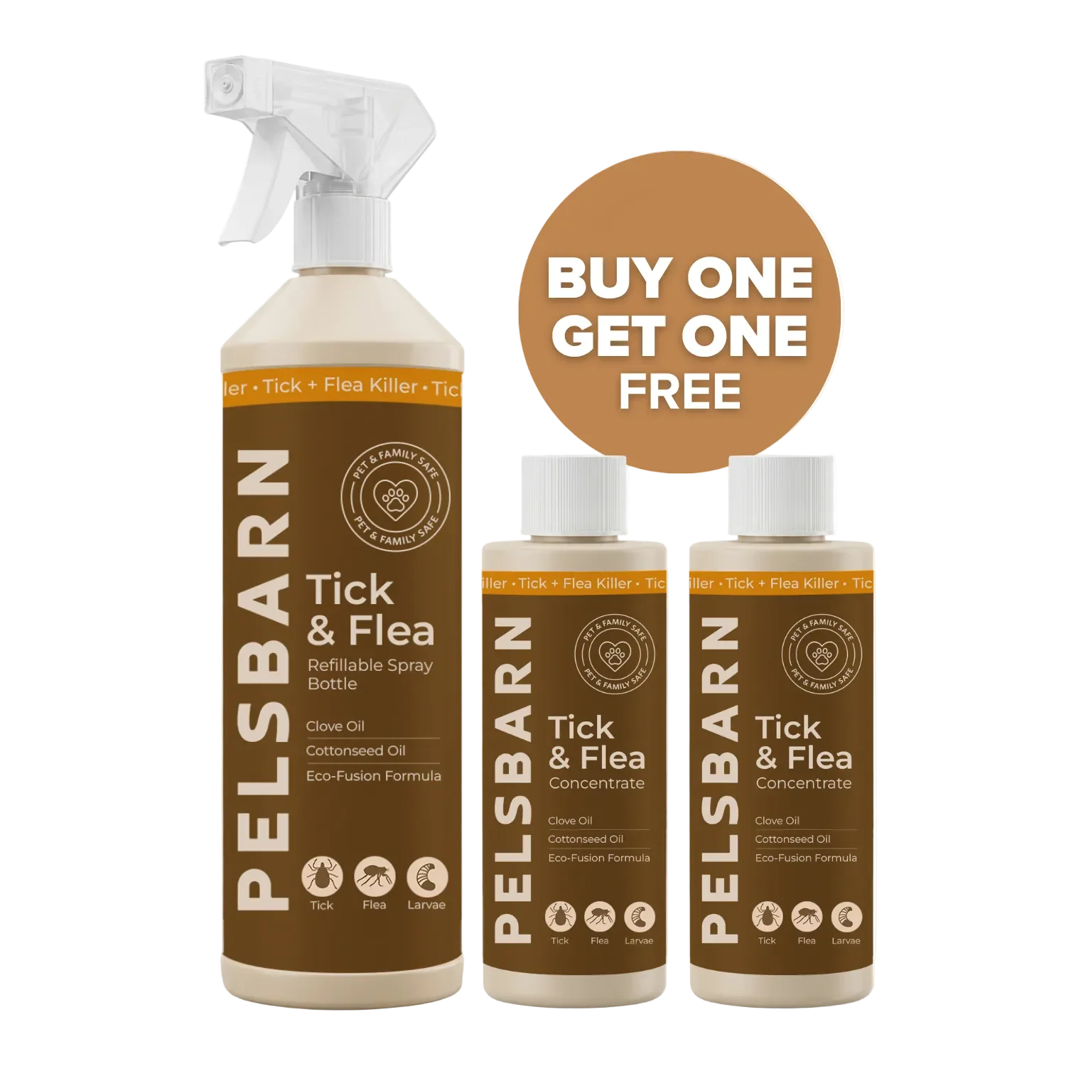 Pelsbarn Anti Tick & Flea Spray