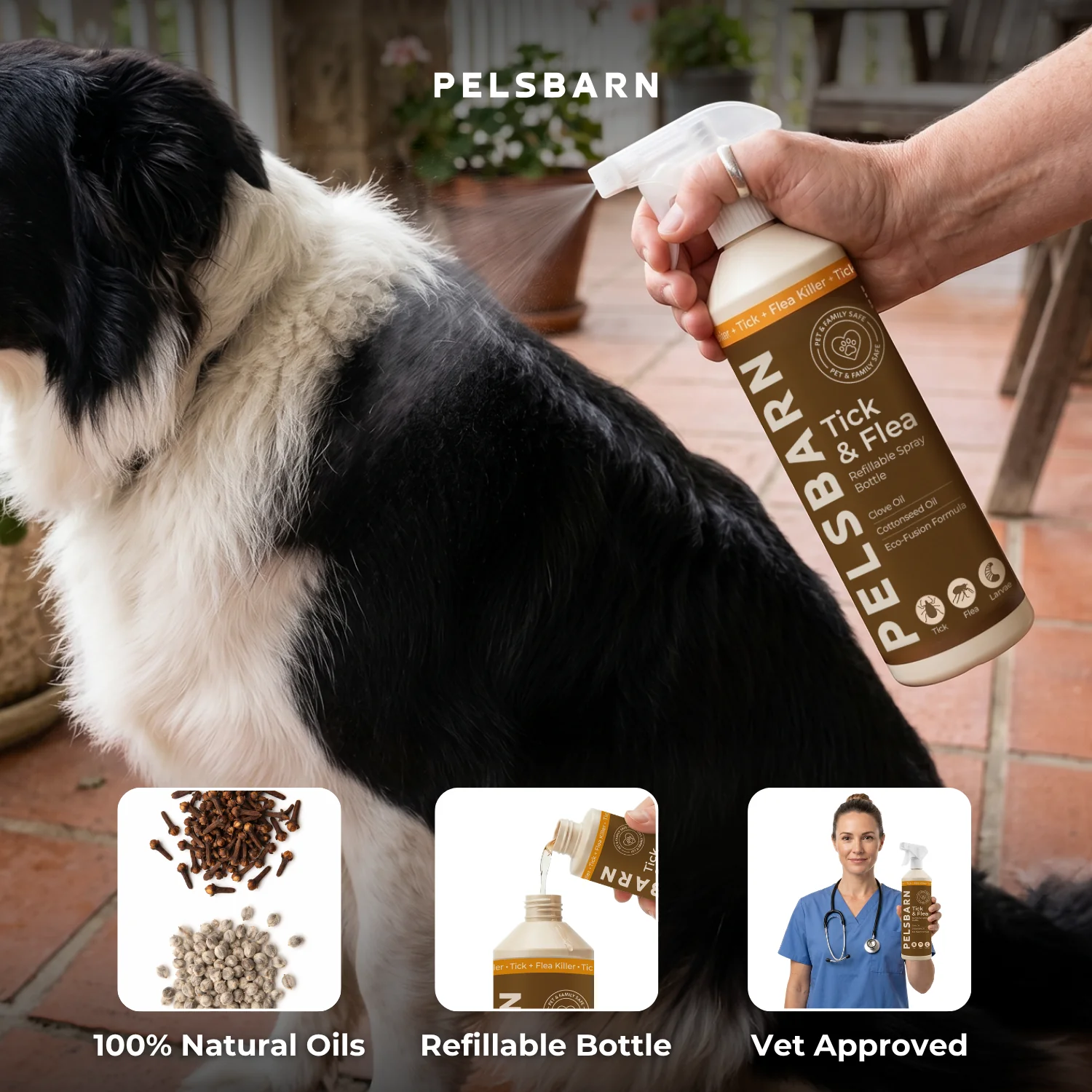 Pelsbarn Anti Tick & Flea Spray - Image 5