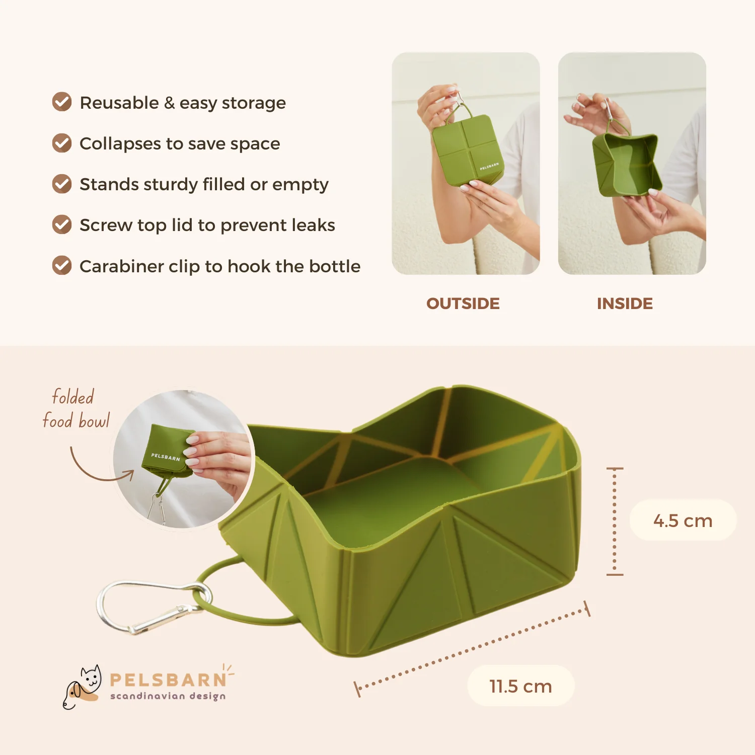 Foldable Food & Water Bowl - Image 7