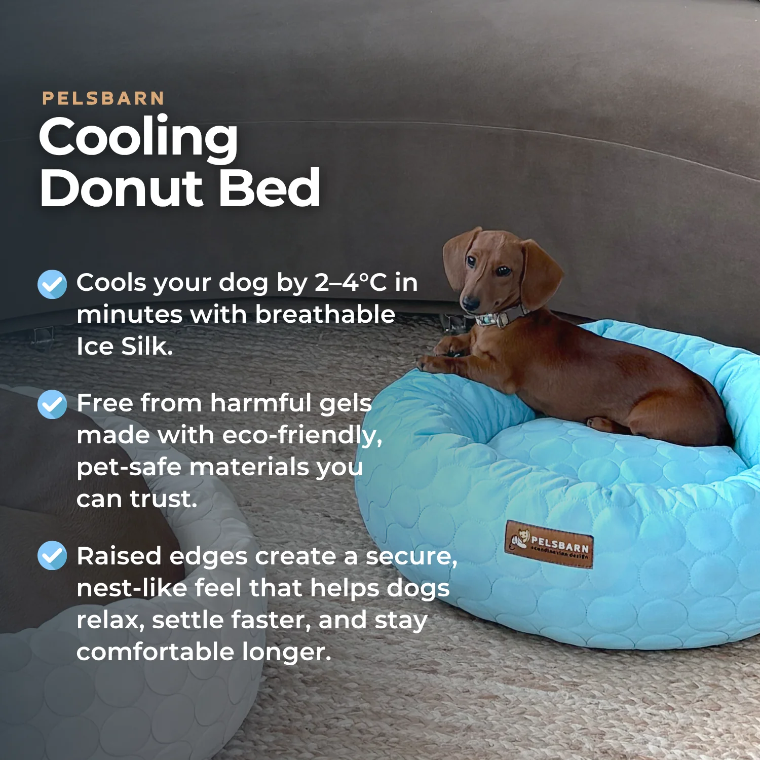 Cooling Donut Bed - Image 3