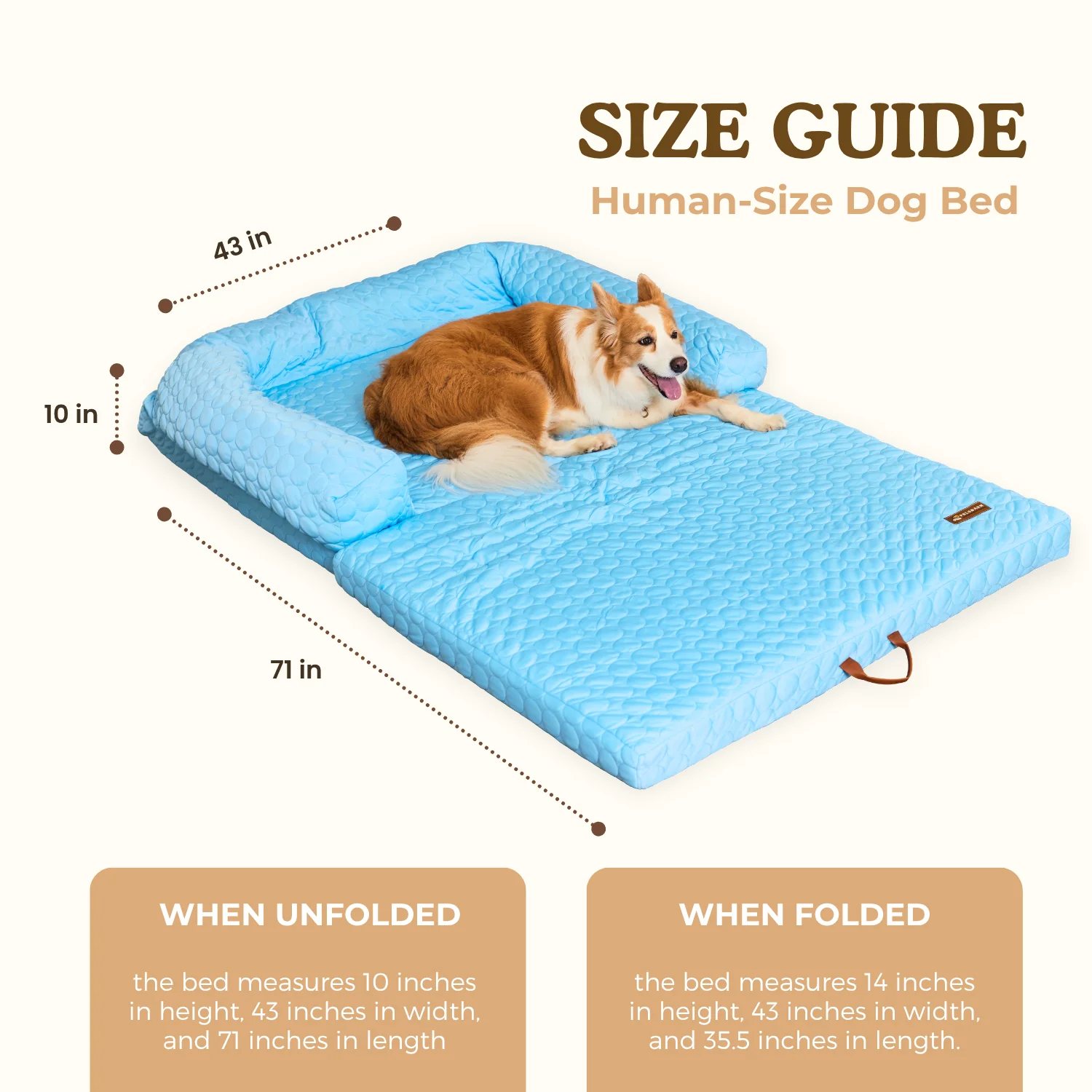 Human Size Cooling Dog Bed - Image 20