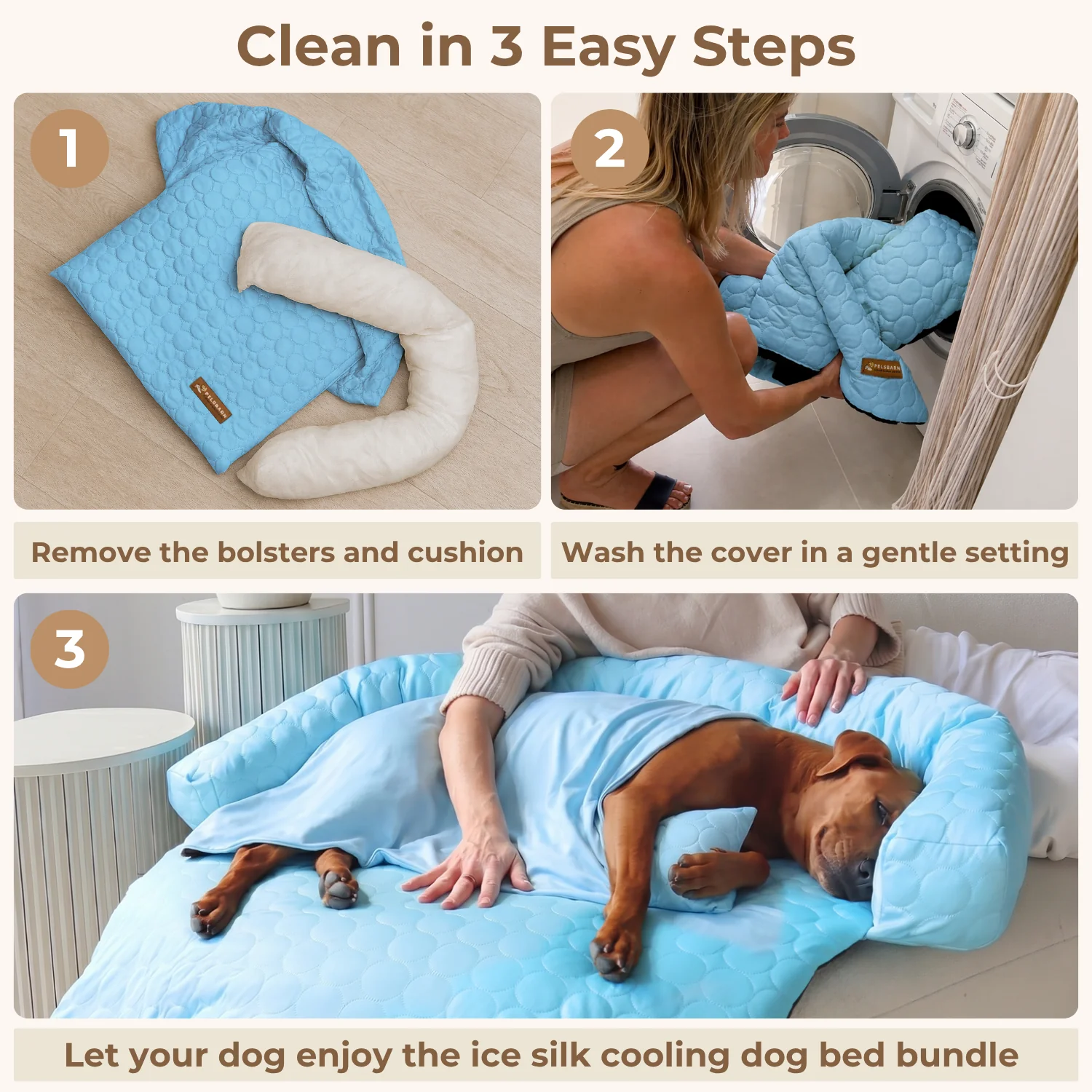 Heatrelief Cooling Dog Bed Complete Bundle - Image 16