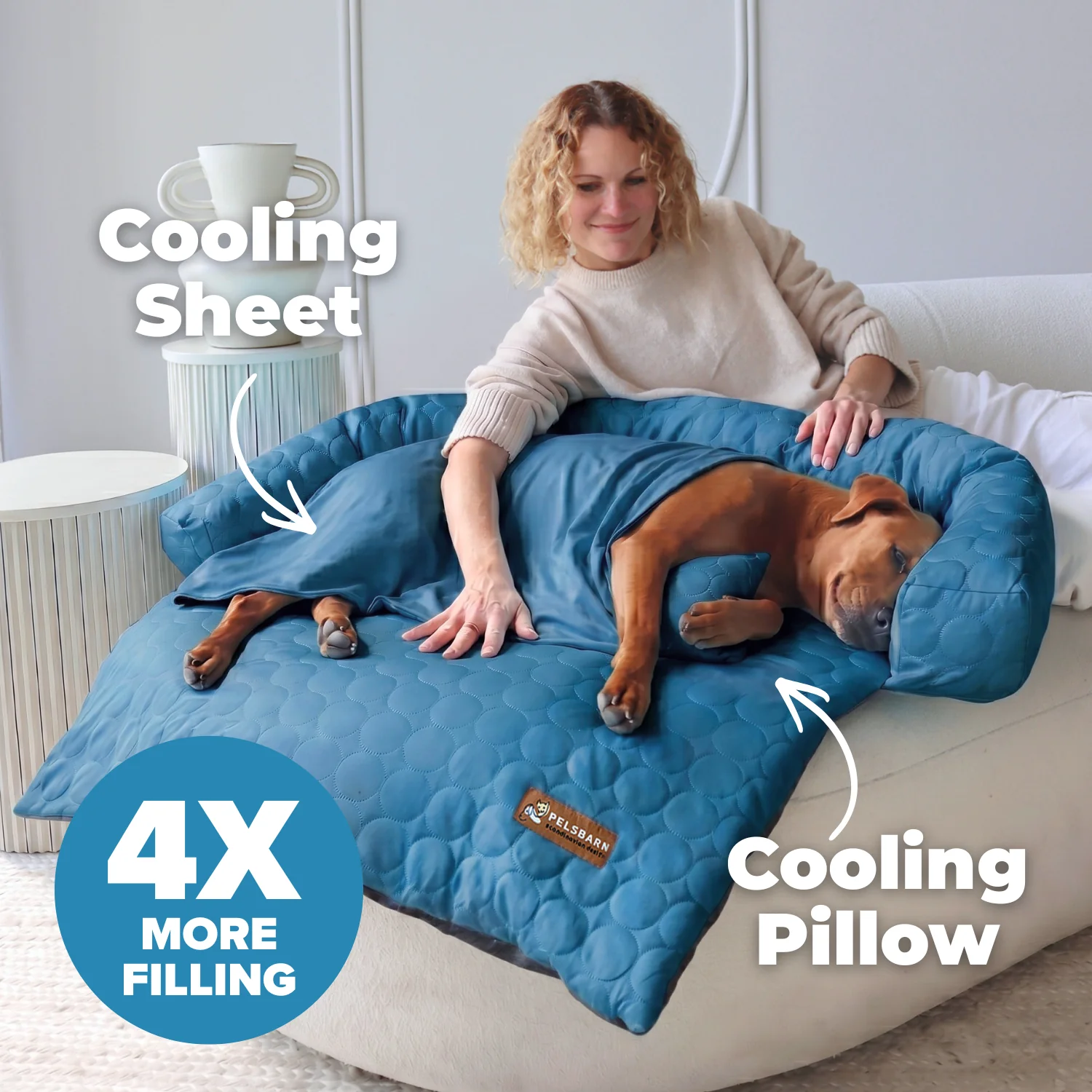 Heatrelief Cooling Dog Bed Complete Bundle - Image 4