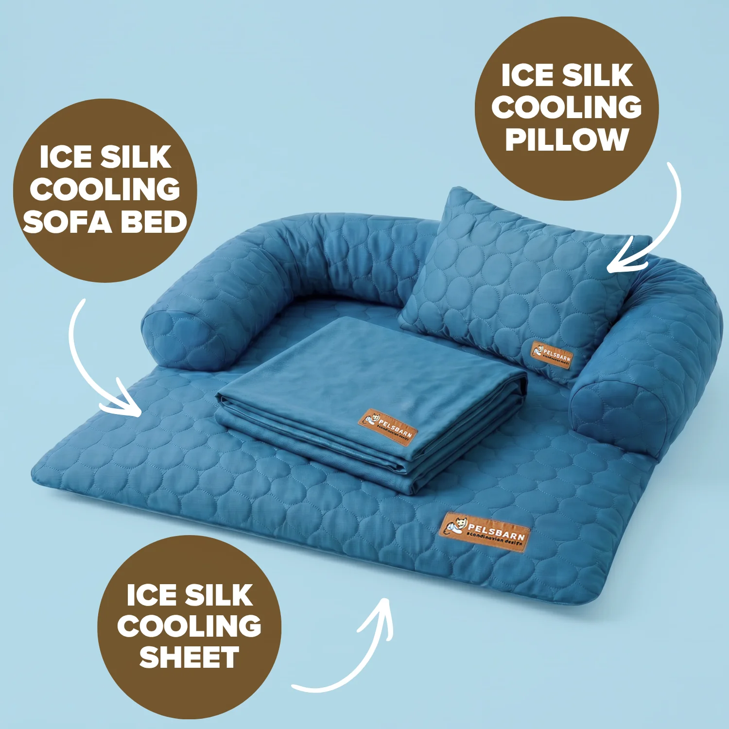 Heatrelief Cooling Dog Bed Complete Bundle - Image 5