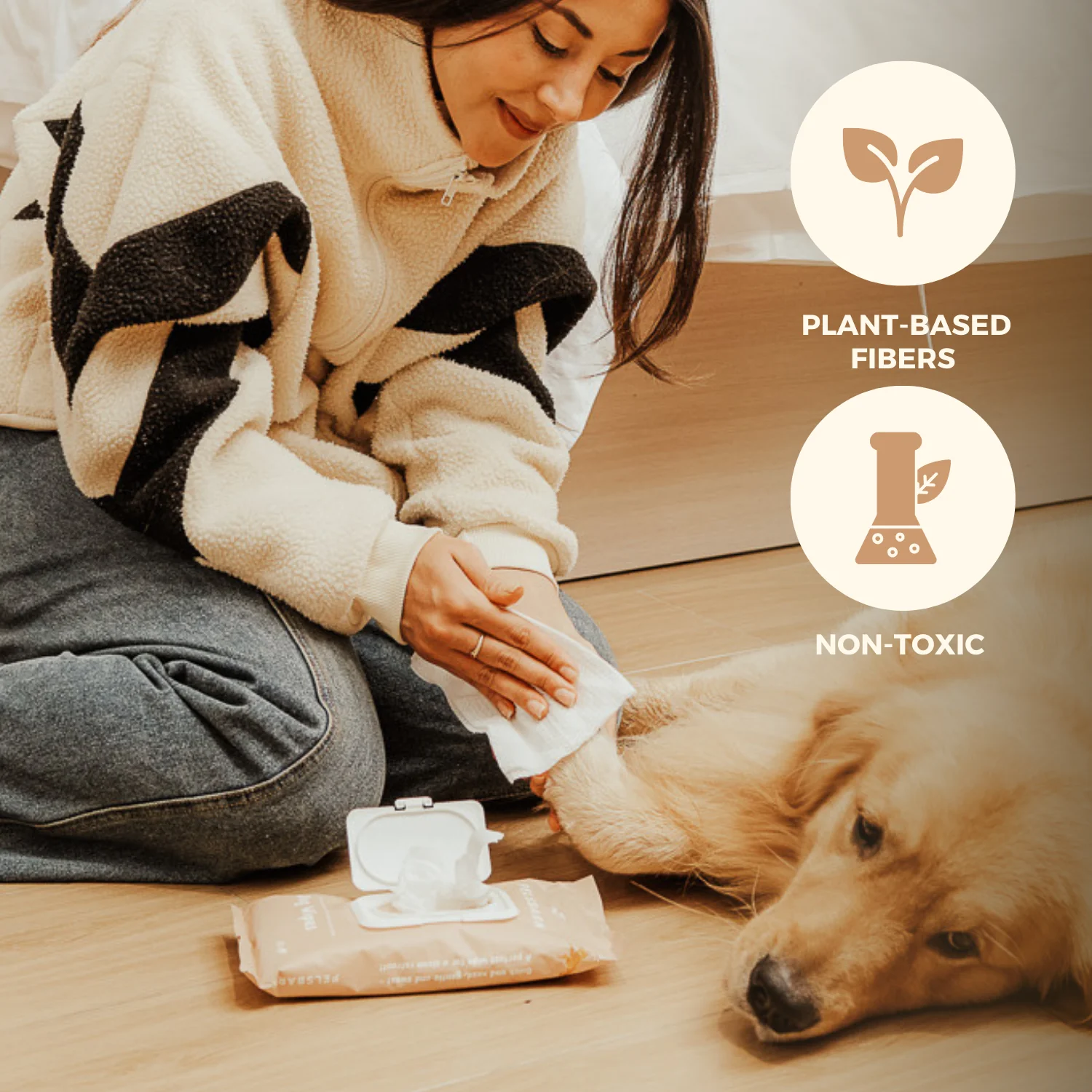 Eco Dog Wipes for clean paws - Image 7
