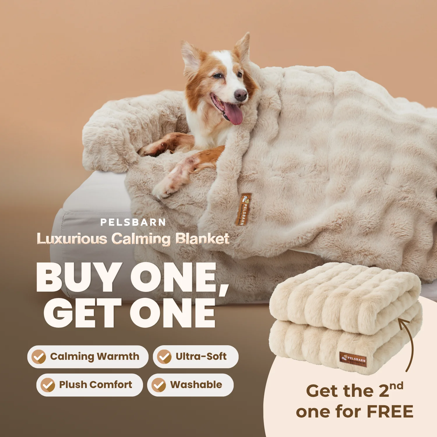 Luxurious Cuddle Calming Blanket ( 1+1 ) - Image 6