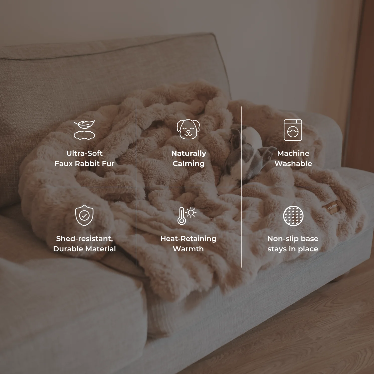 Luxurious Cuddle Calming Blanket ( 1+1 ) - Image 9