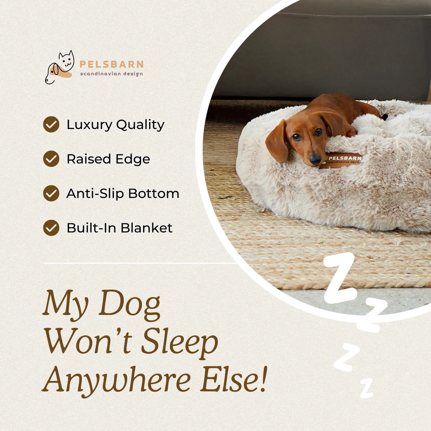 Luxurious Donut Bed 1+1 - Image 6