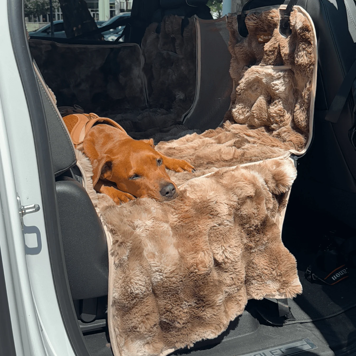 Luxurious Full Backseat Protector + Free Calming Blanket - Image 16