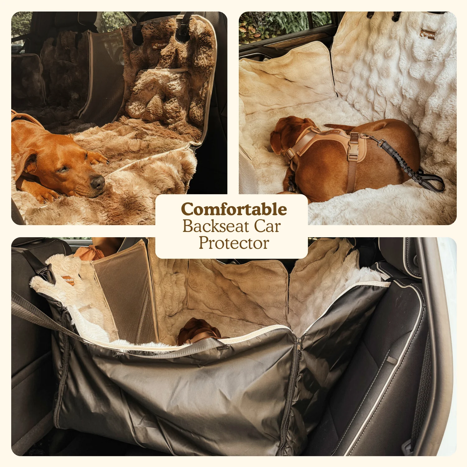 Luxurious Full Backseat Protector + Free Calming Blanket - Image 8