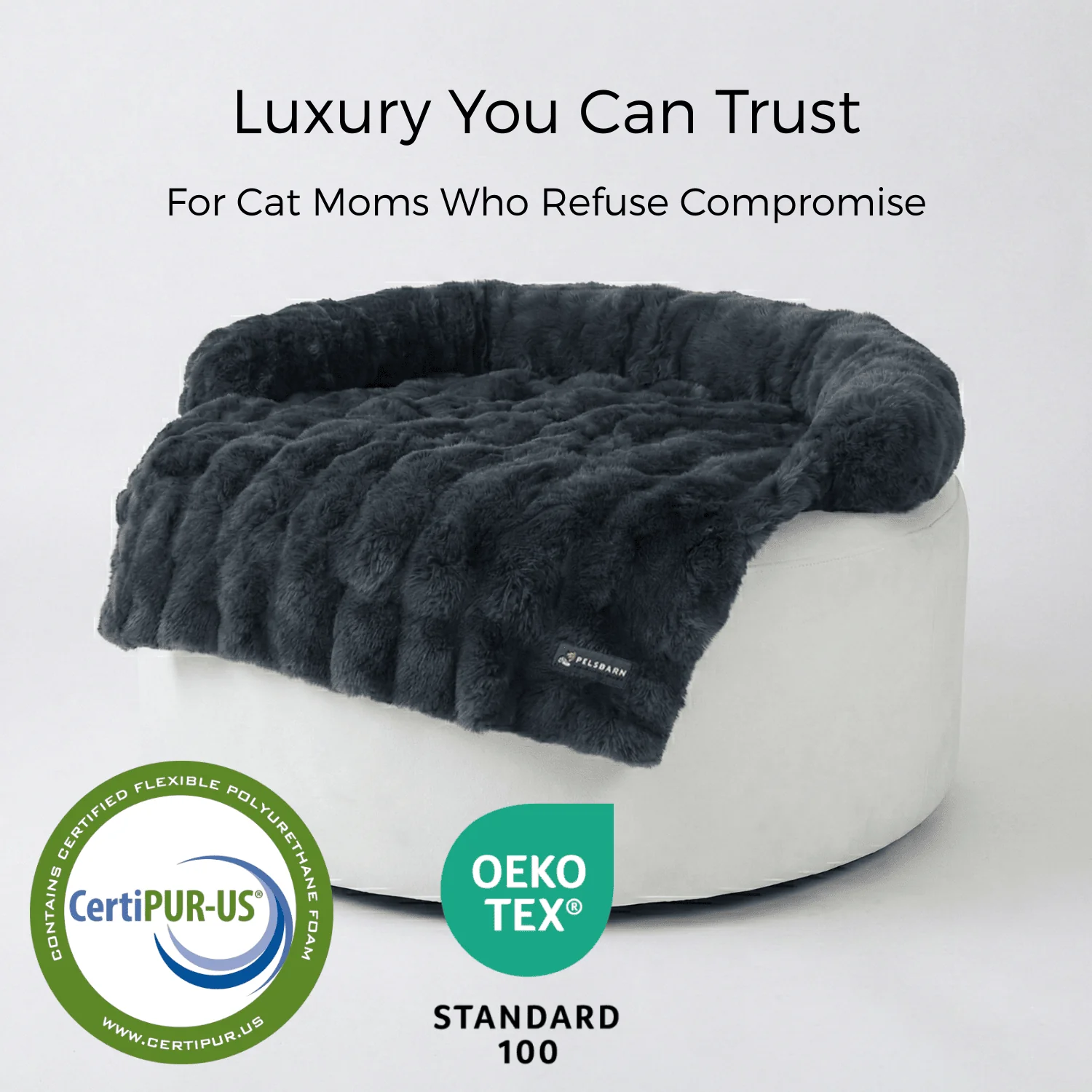 Pelsbarn Luxurious Sofa Bed ( 1+1 ) for Cats - Image 12