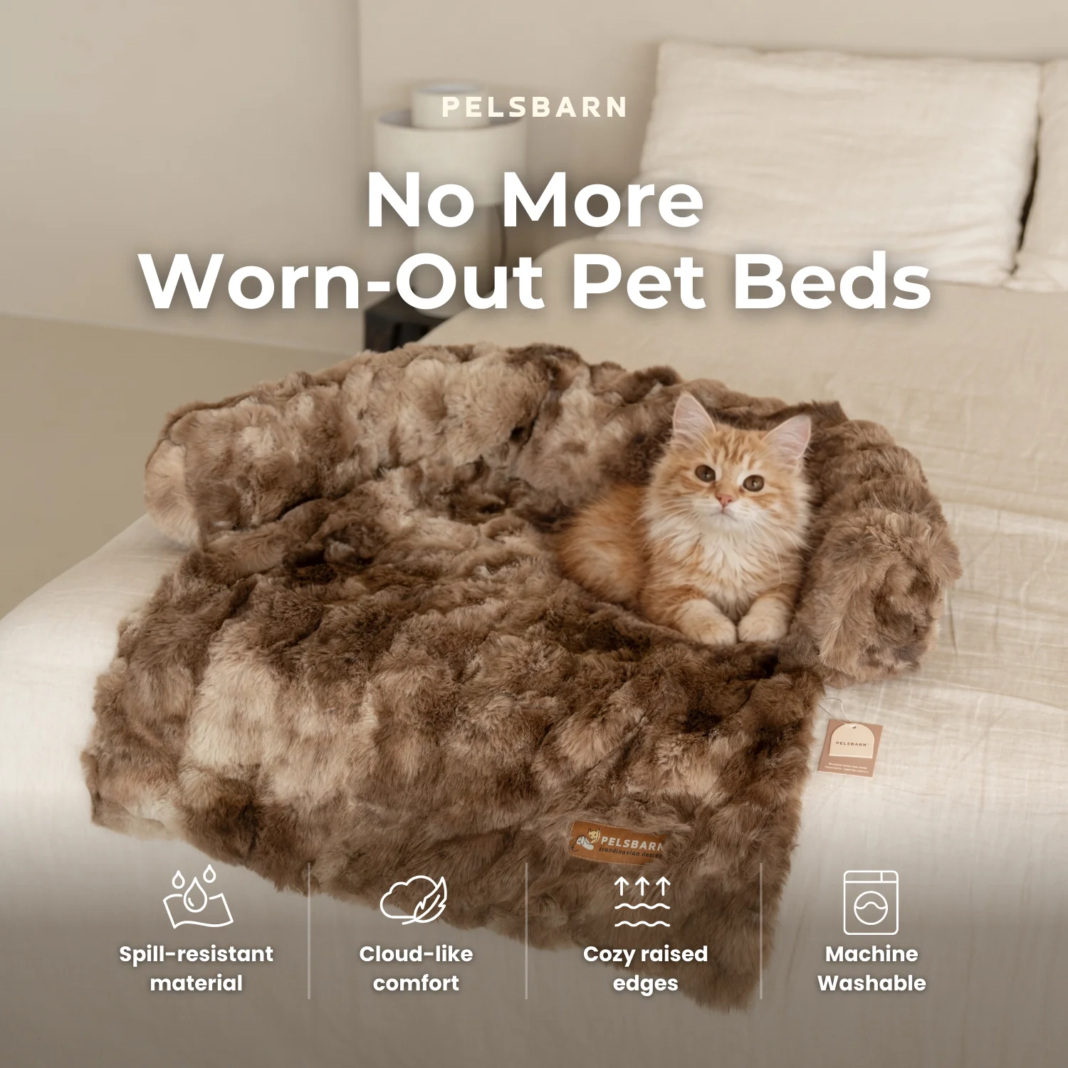 Pelsbarn Luxurious Sofa Bed ( 1+1 ) for Cats - Image 15