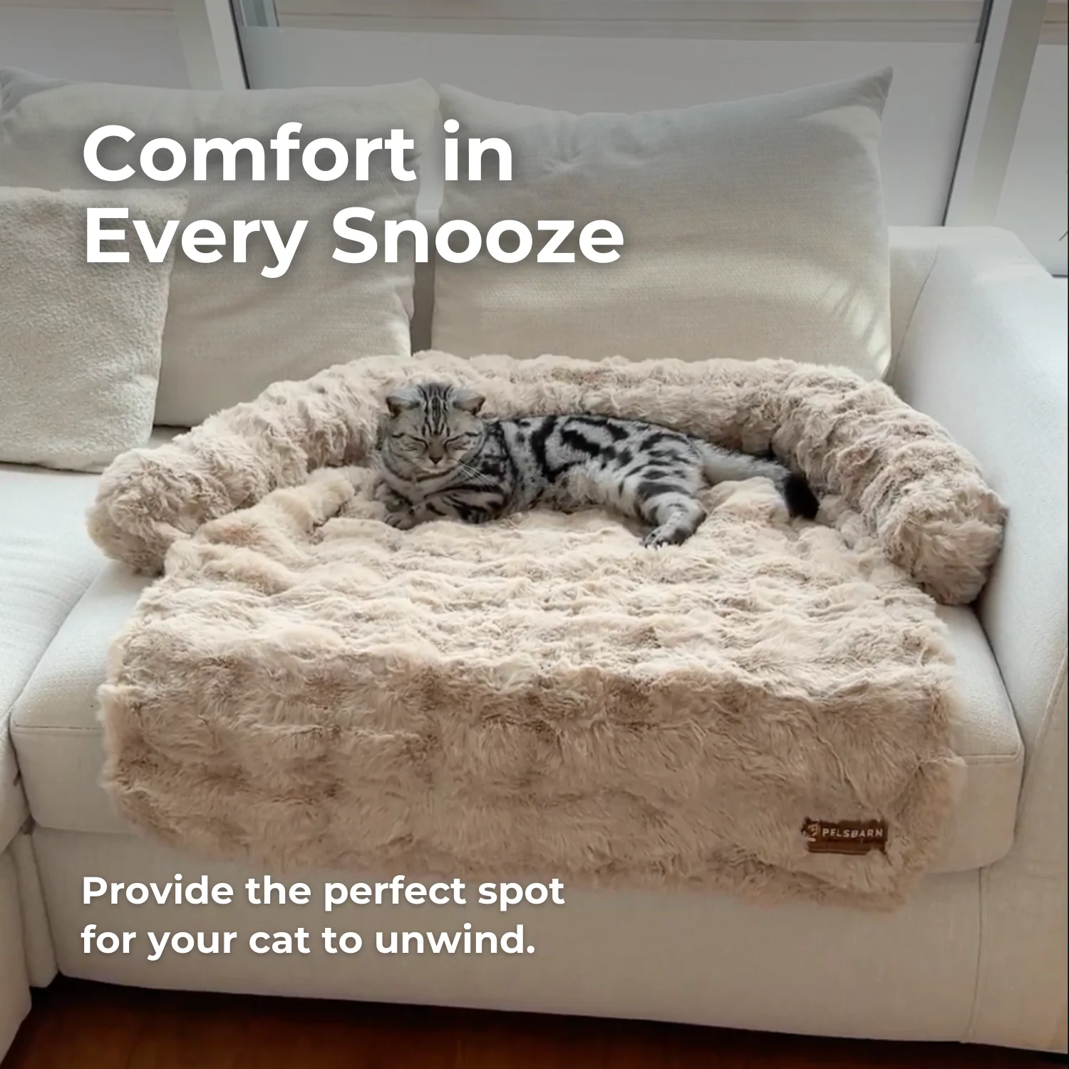 Pelsbarn Luxurious Sofa Bed ( 1+1 ) for Cats - Image 20