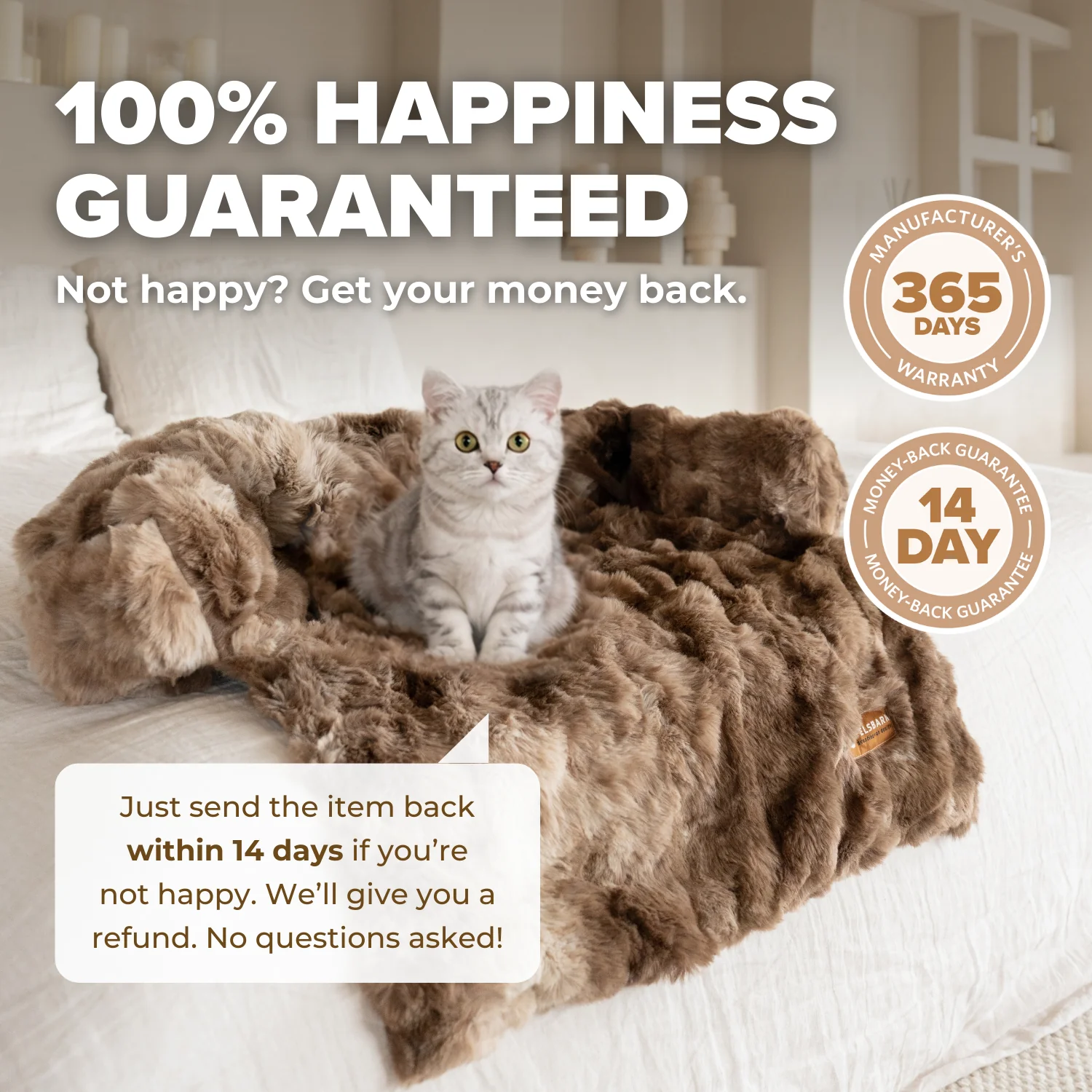 Pelsbarn Luxurious Sofa Bed ( 1+1 ) for Cats - Image 22
