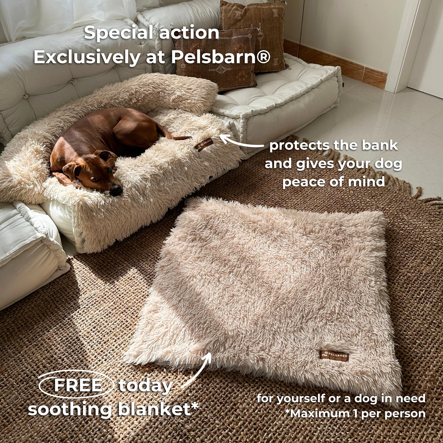 Original Pelsbarn Bed + FREE calming blanket - Image 8