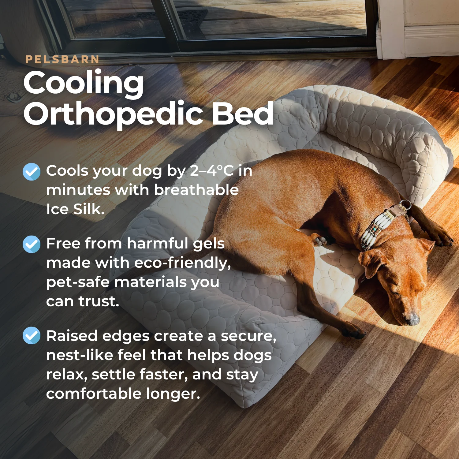 Orthopedic Cooling Dog Bed - Image 4