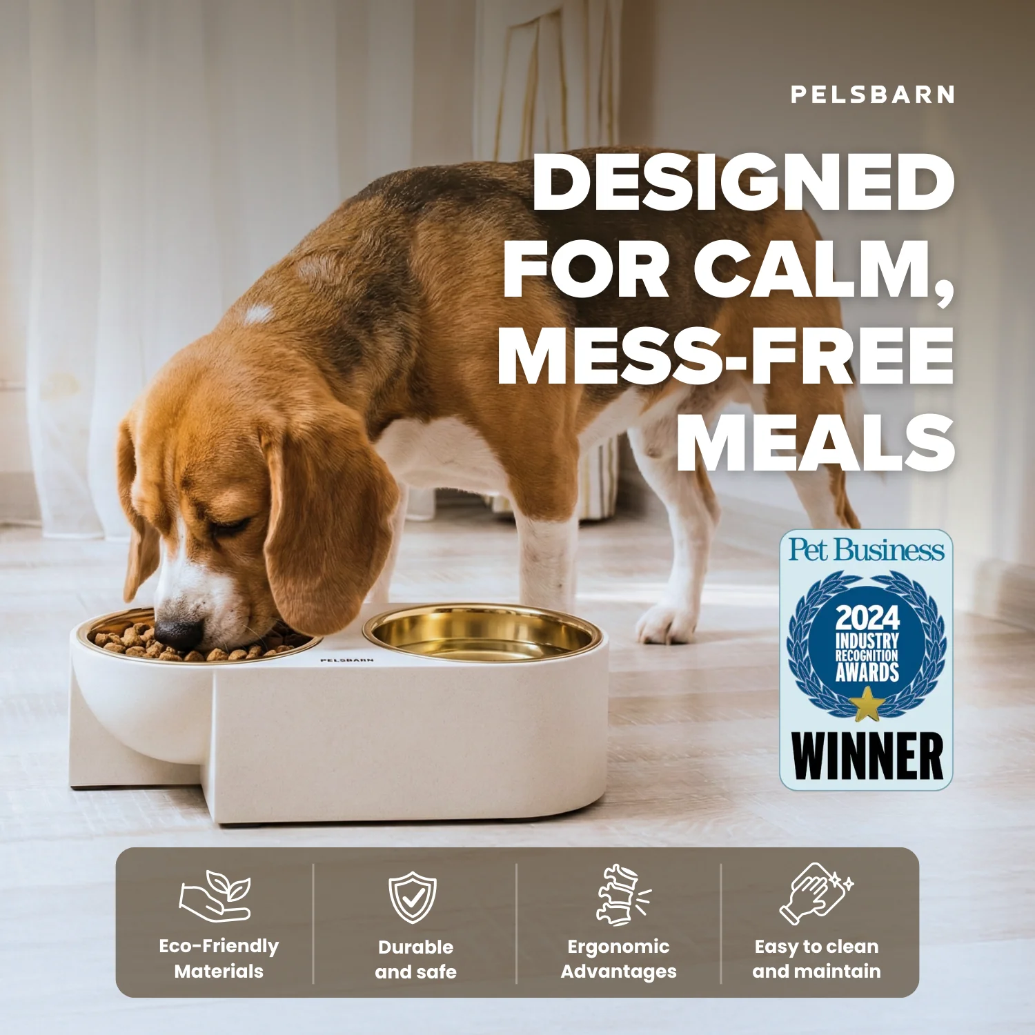 Pelsbarn Dual Dinner Bowl - Image 3