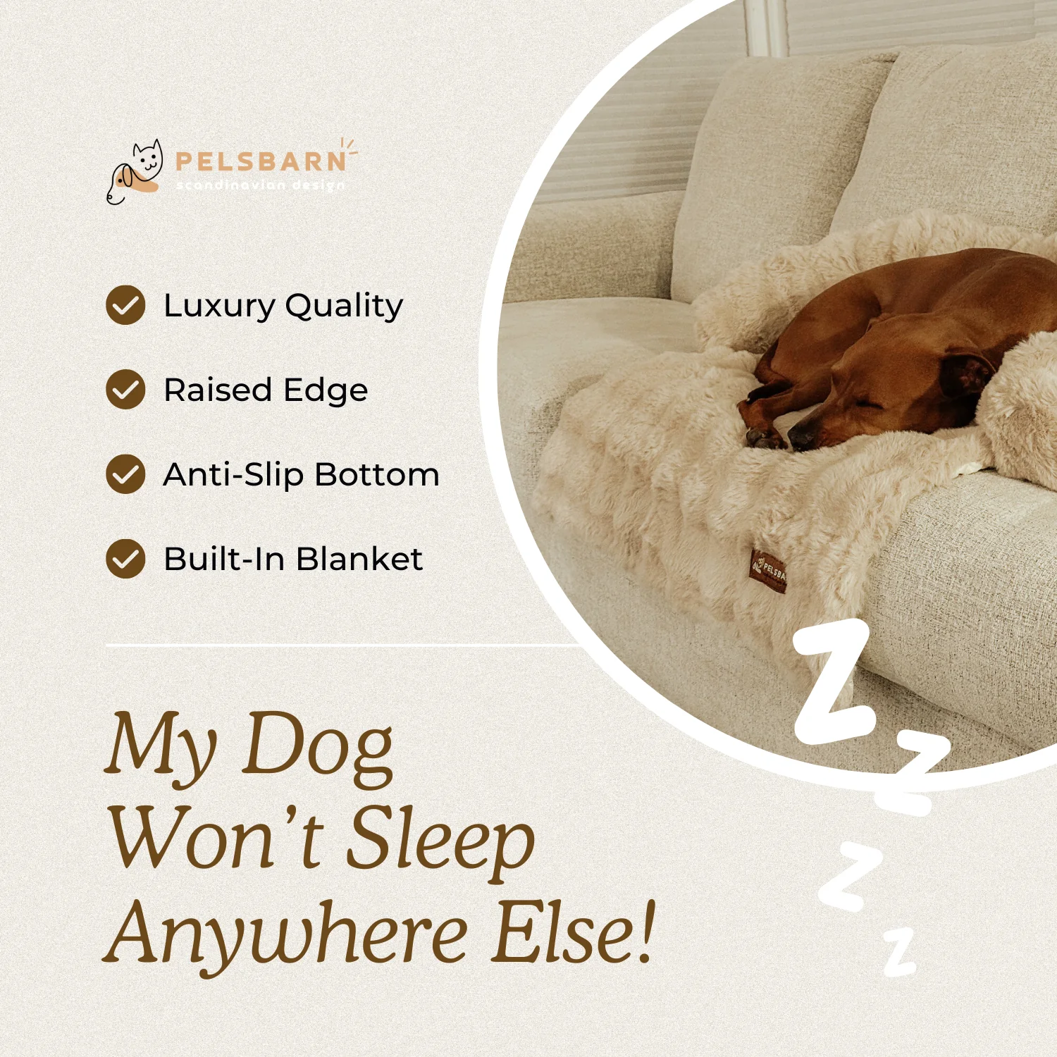 Pelsbarn Luxurious Sofa Bed - Image 5