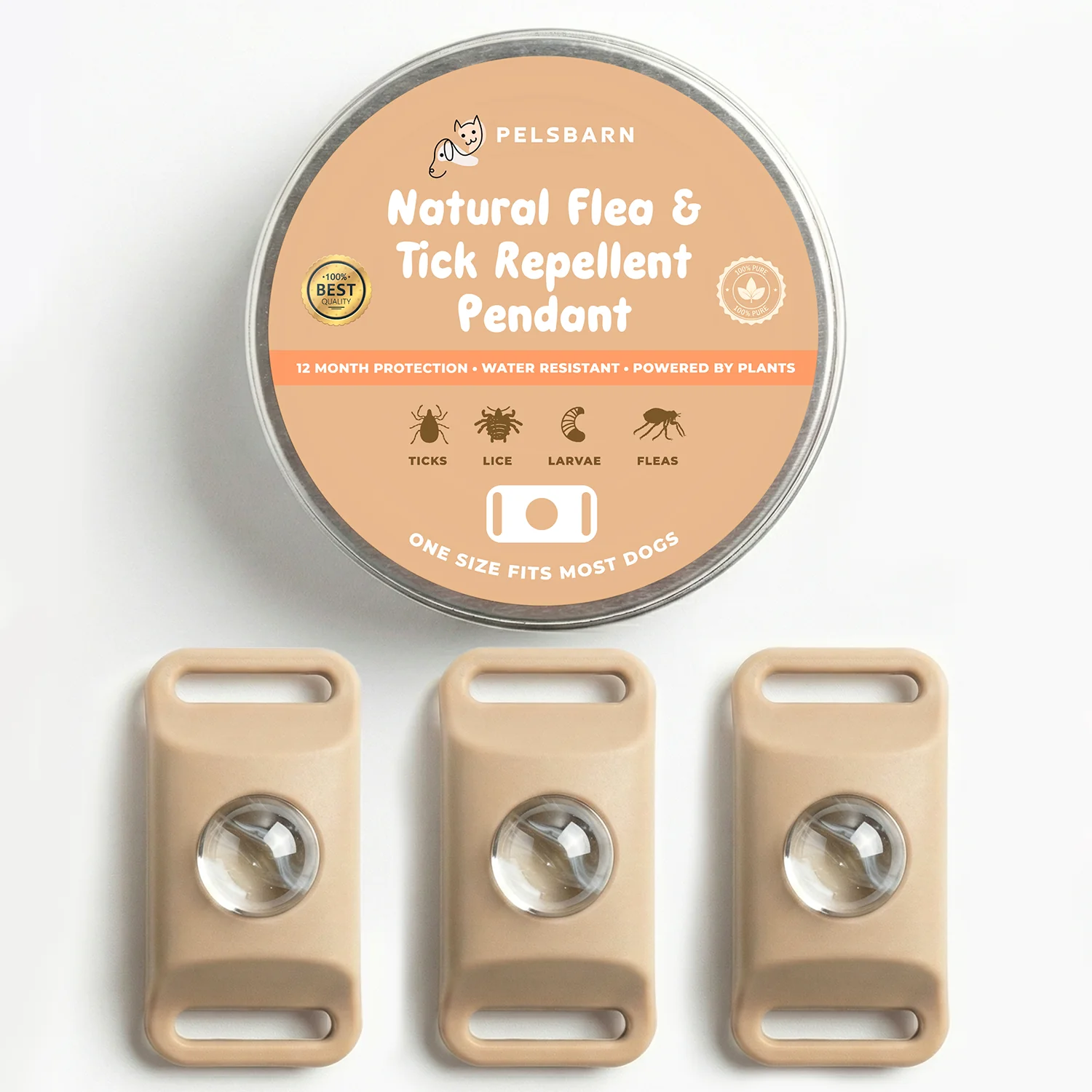 Pelsbarn Natural Flea and Tick Pendant - Image 10