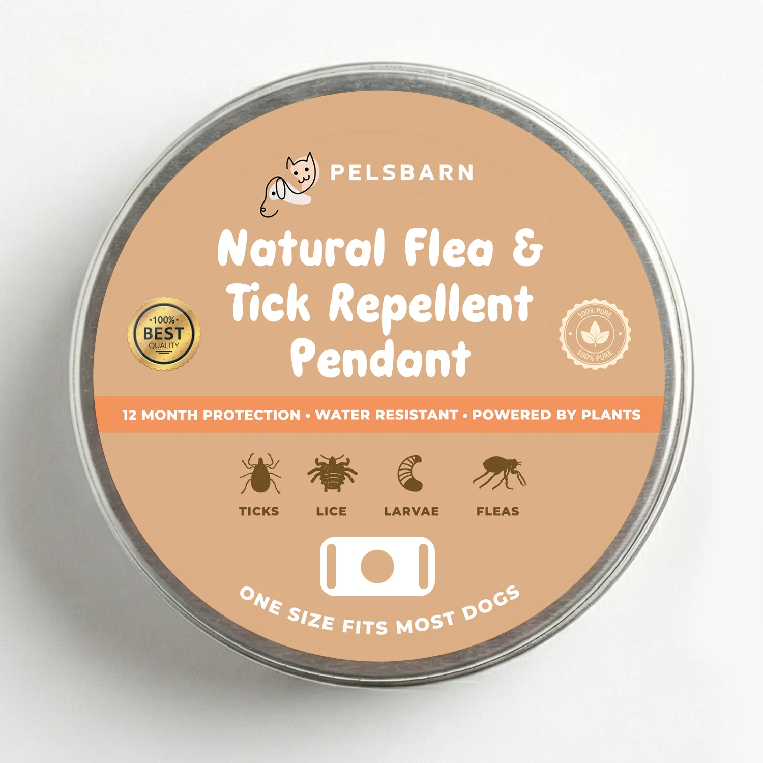 Pelsbarn Natural Flea and Tick Pendant - Image 5