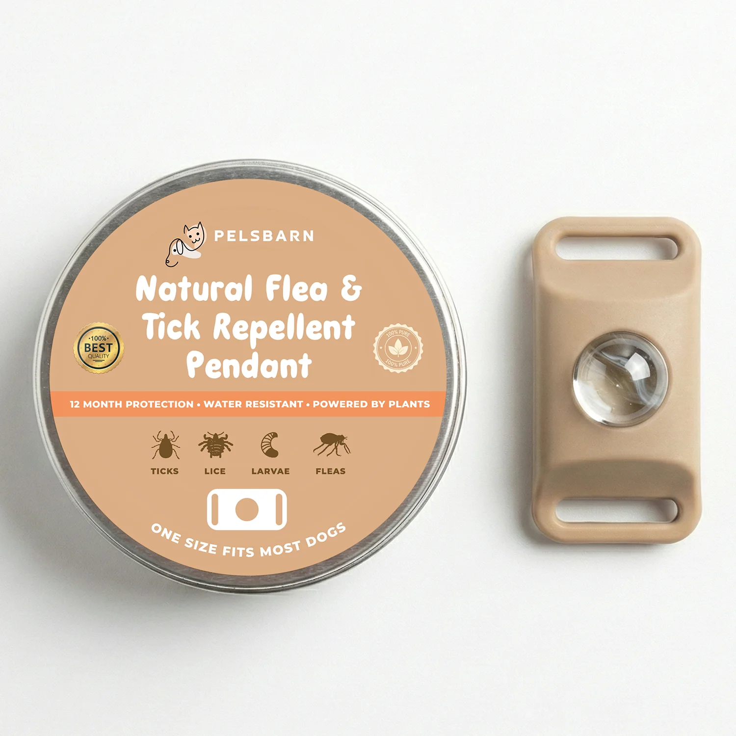 Pelsbarn Natural Flea and Tick Pendant - Image 8