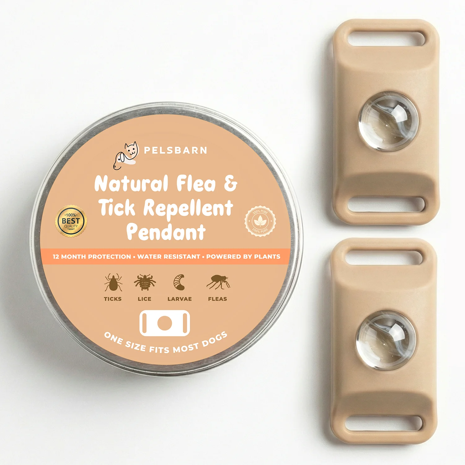 Pelsbarn Natural Flea and Tick Pendant - Image 9