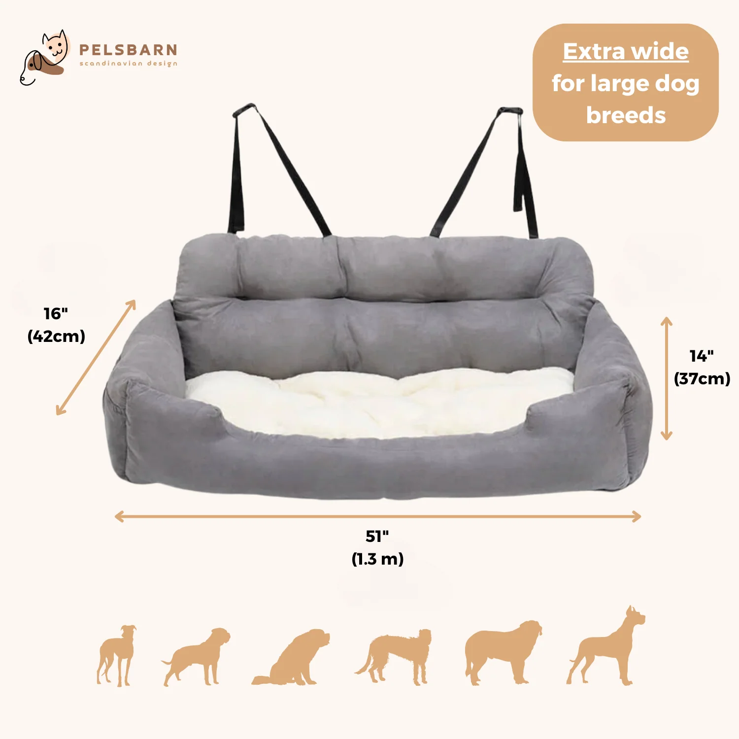 Pelsbarn XL Car Bed For All Dogs - Image 12