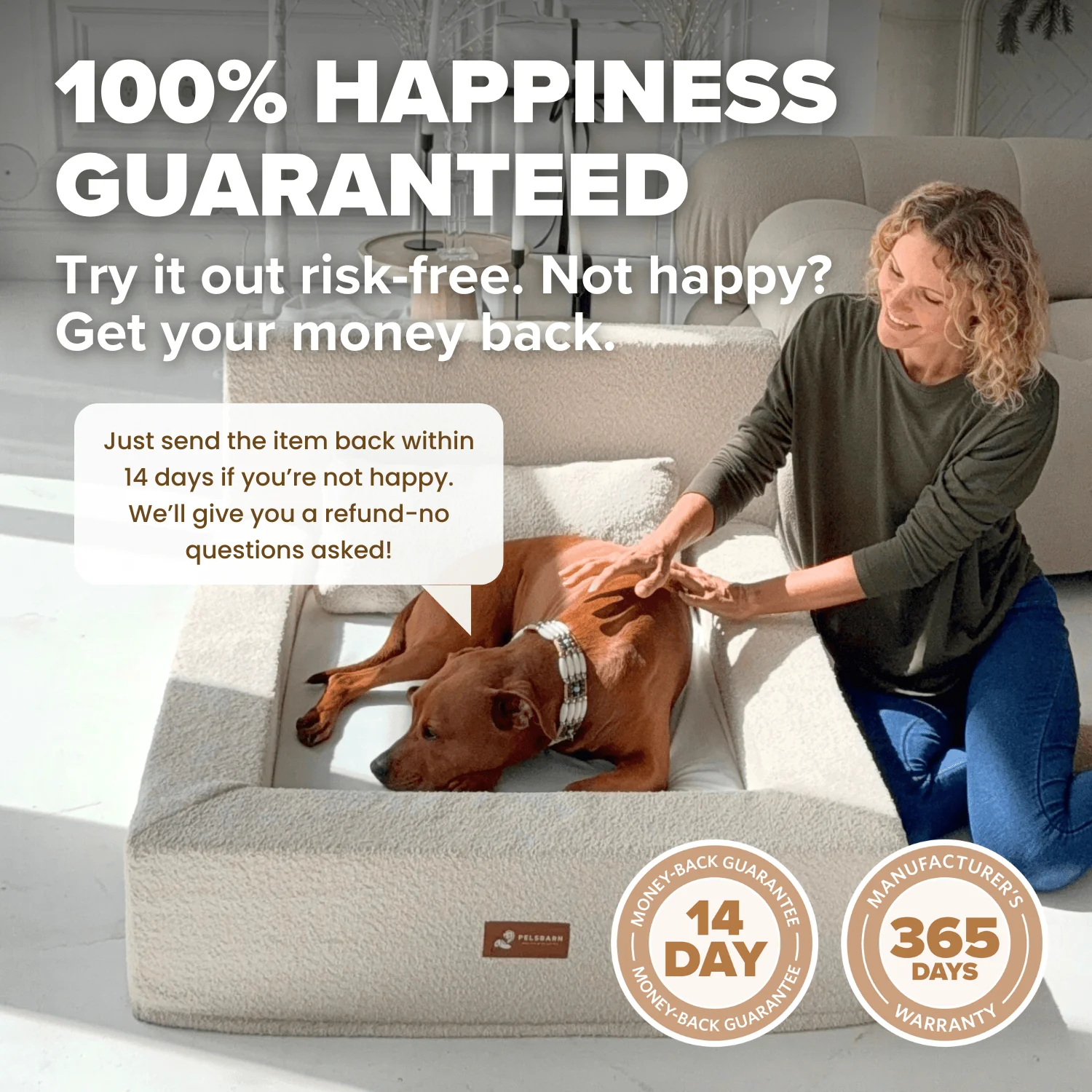 REAL orthopedic bed for dogs (including mattress and pillow) - Image 29