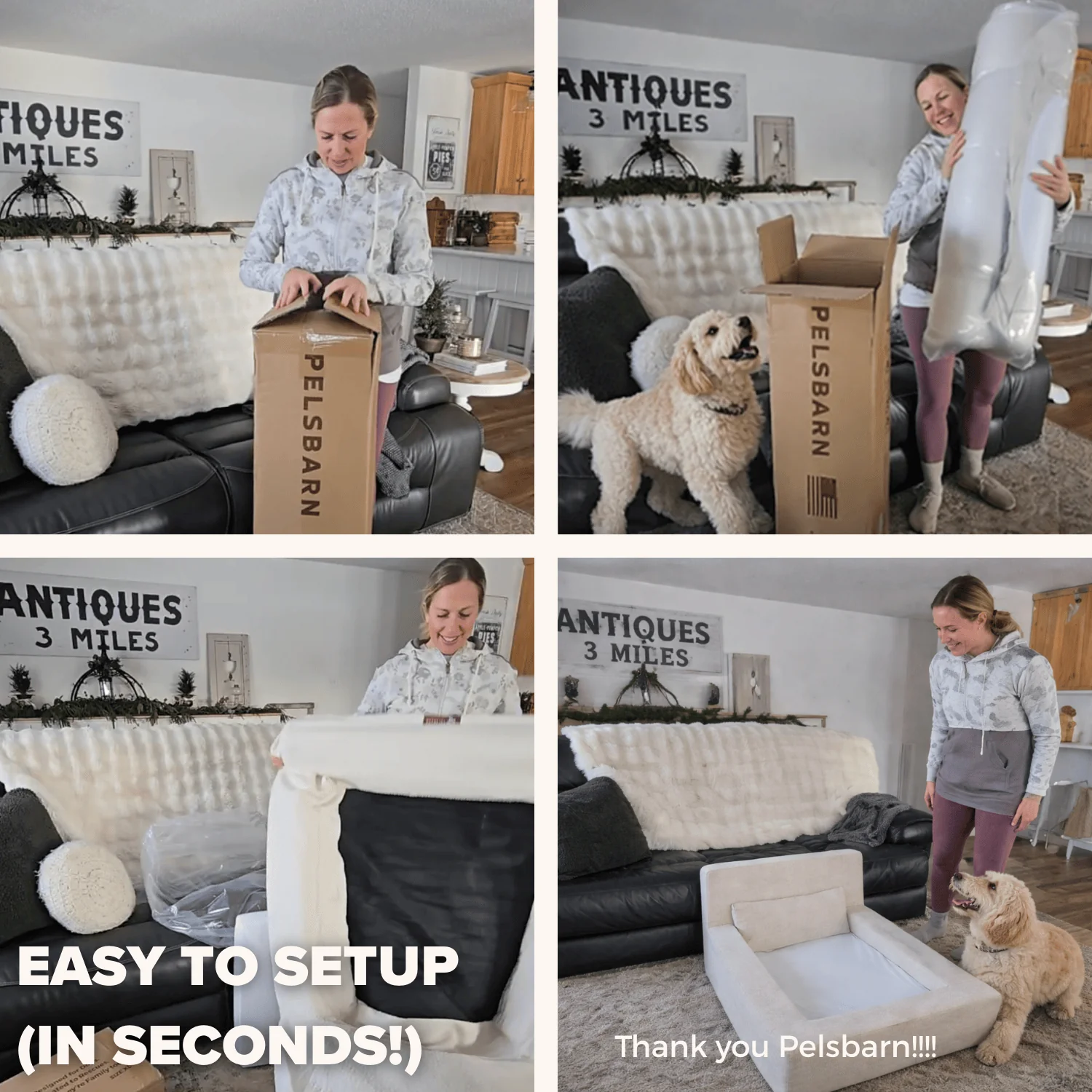 REAL orthopedic bed for dogs (including mattress and pillow) - Image 8