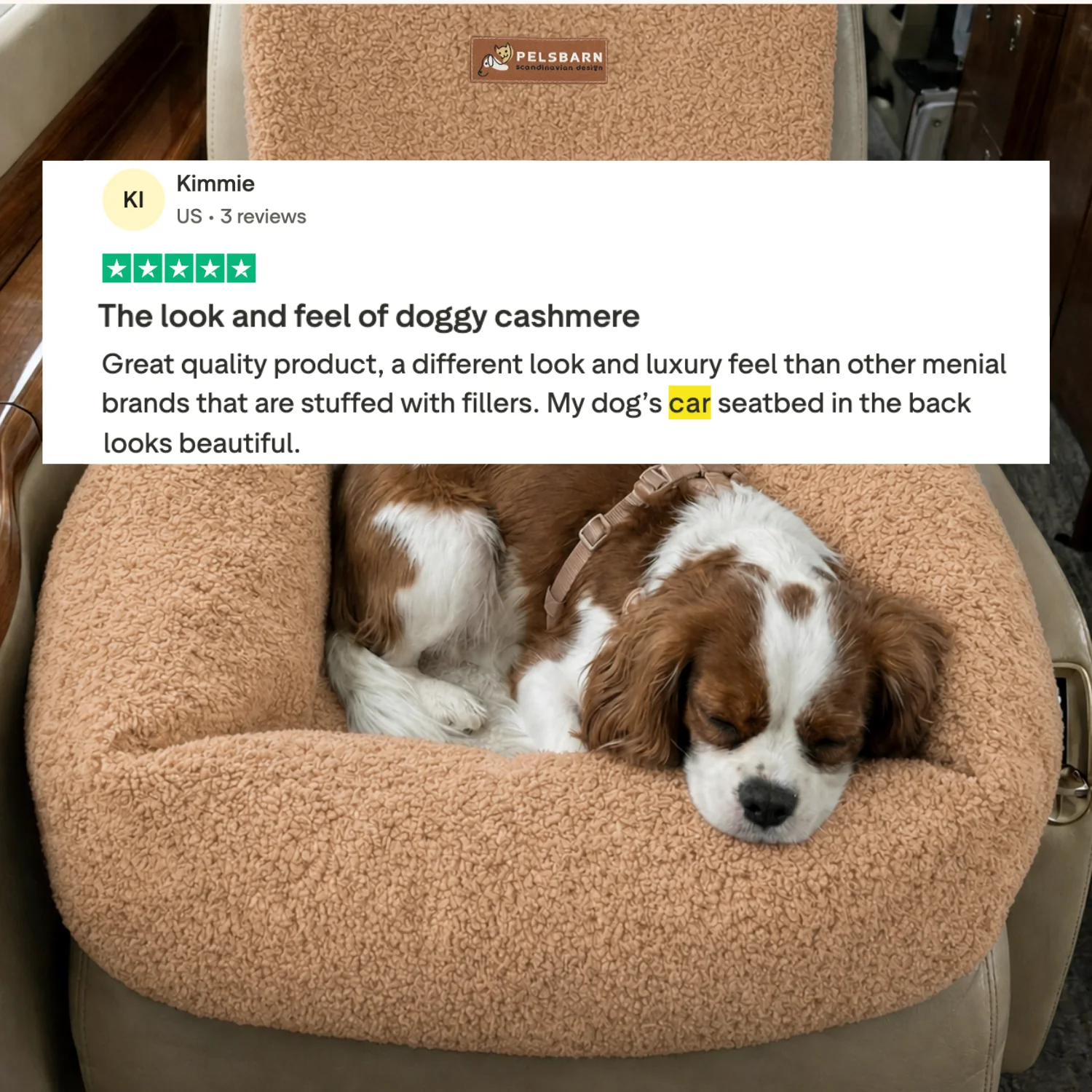 Pelsbarn Teddy Car Bed - Image 10