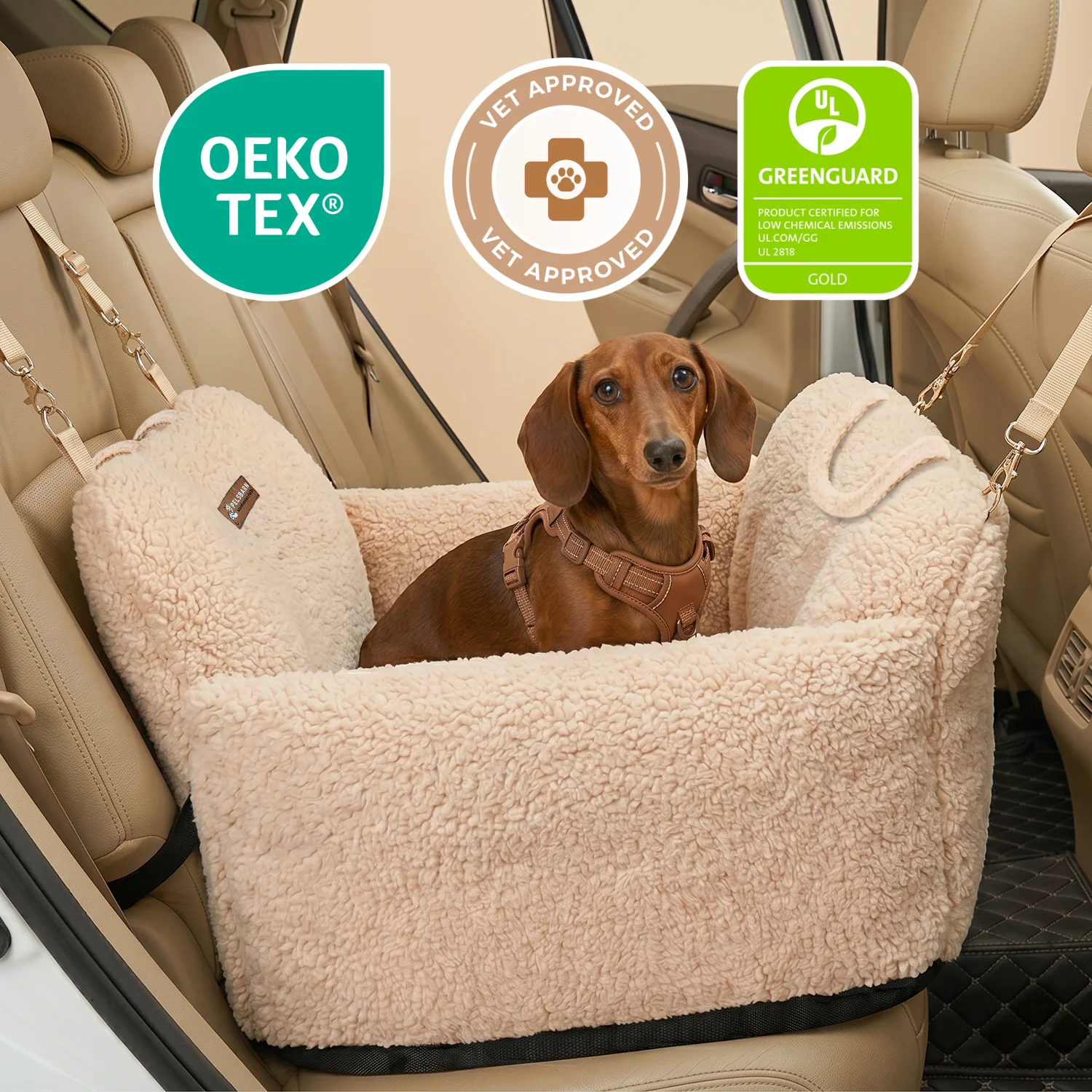 Pelsbarn Teddy Cozy Car Seat - Image 10