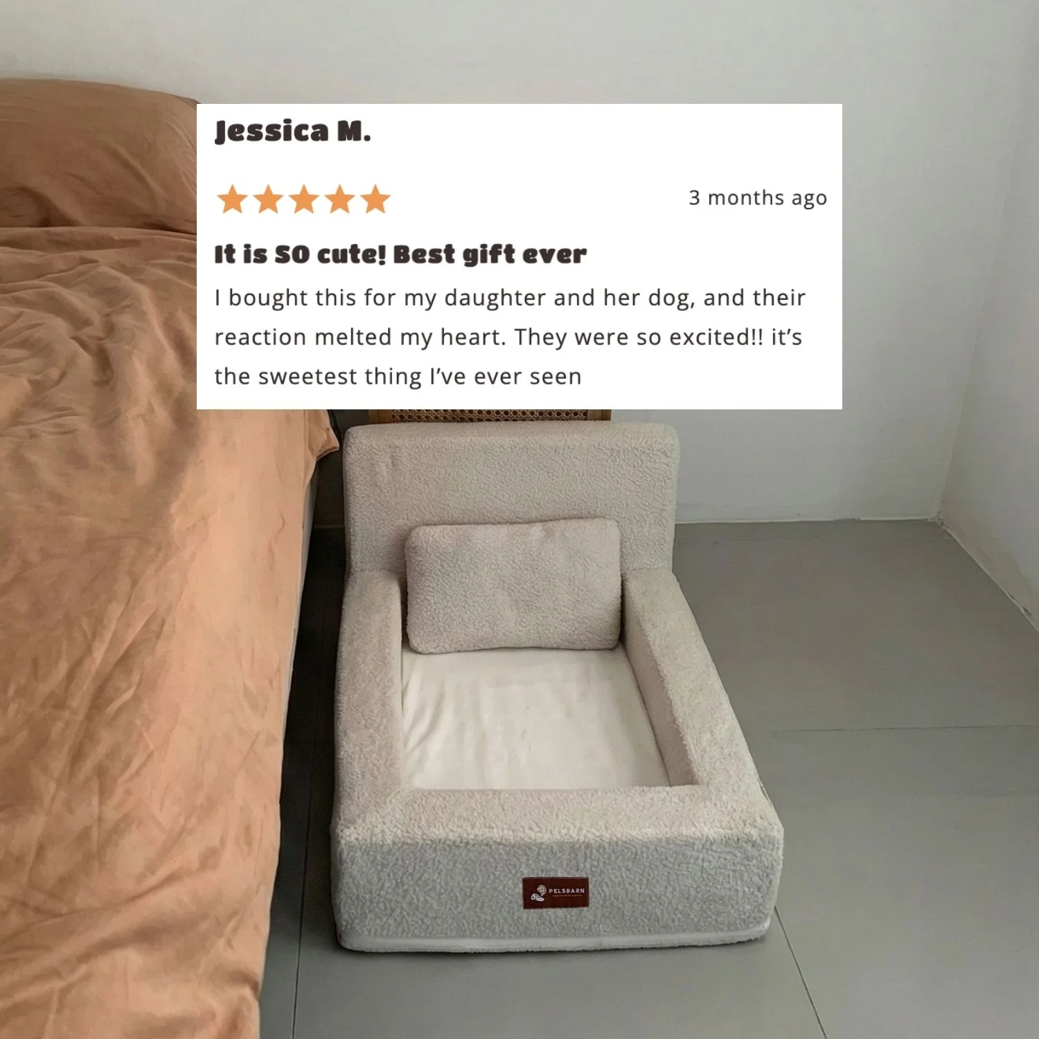 The Real Dog Bed + Free Calming Blanket - Image 10