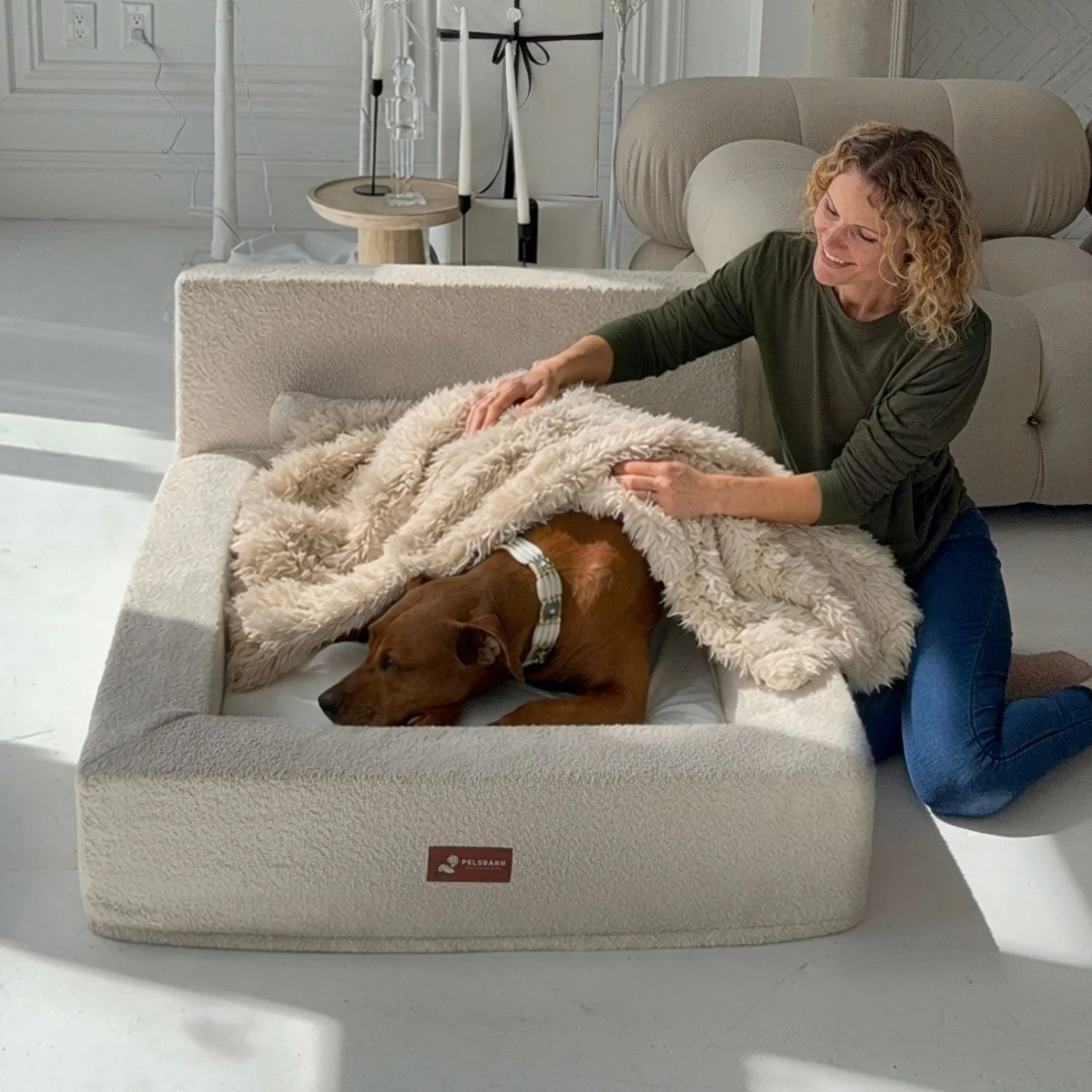 The Real Dog Bed + Free Calming Blanket - Image 26